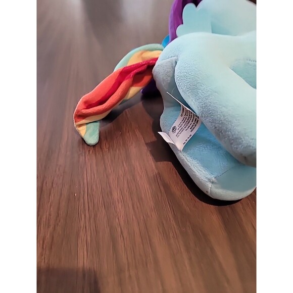 Hasbro My Little Pony Rainbow Dash Plush Stuffed Animal 13" Tall Toy Blue 2016 - Picture 14 of 14